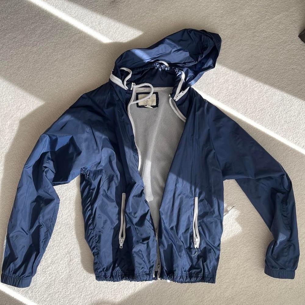 Forever 21 Navy Blue Windbreaker